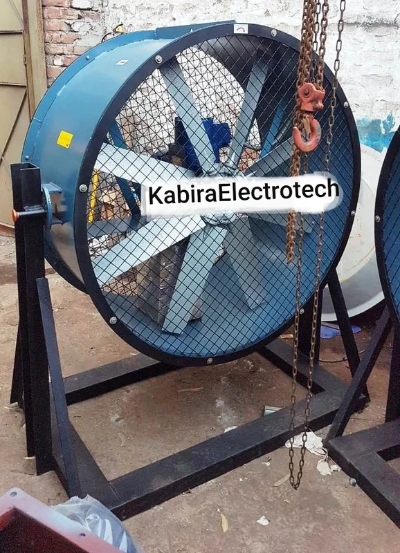Axial Flow Fan, 800mm, Aluminum, 220V/380V - view 2