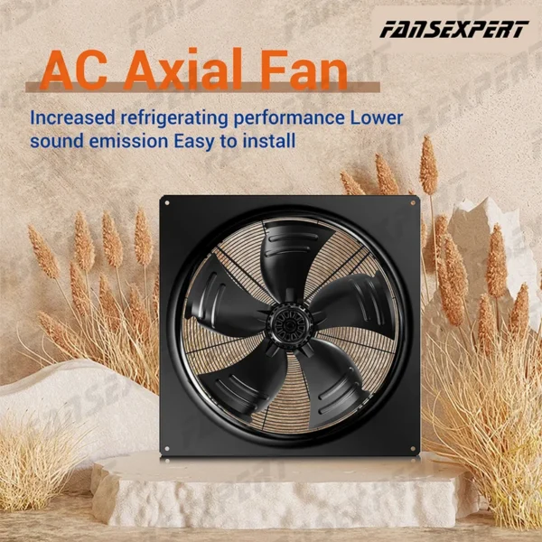Axial Flow Fan, 800Mm, Cast, IP54, 380V - view 2