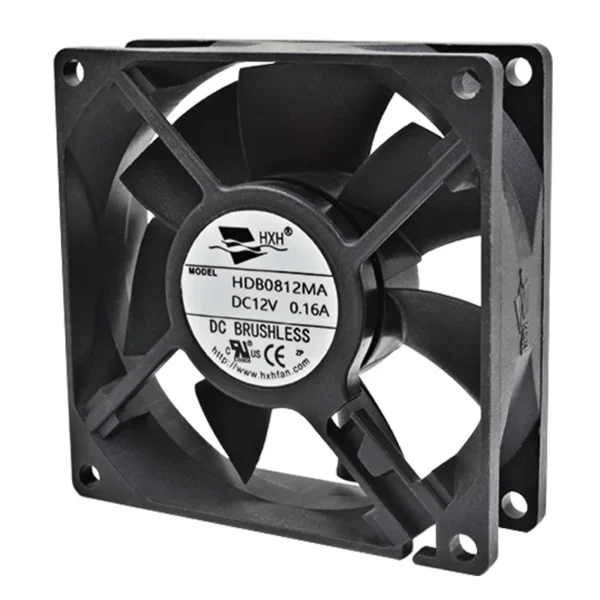 Axial Flow Fan, 8025-1, 12V, 24V, 48V - view 4