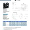 Axial Flow Fan, 80mm, 230V/115V, IP55, Brushless - view 2