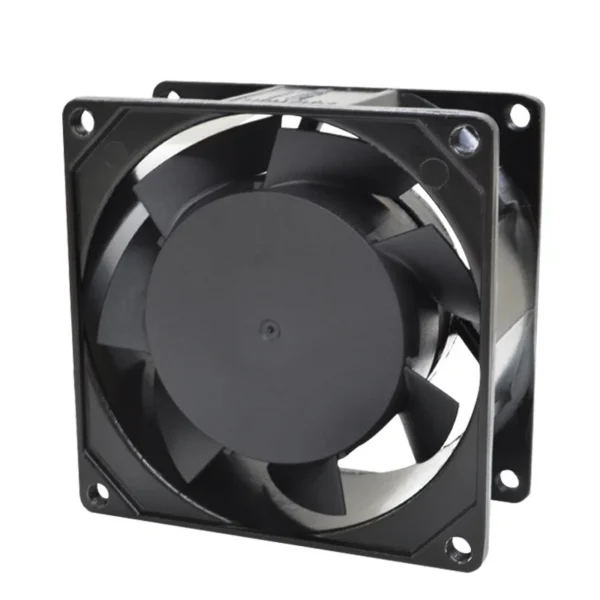 Axial Flow Fan, 80x80x38mm, 110-220V, 70000, Plastic - view 3