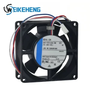 Axial Flow Fan, 8314/2H, 8032, 24V, 6W