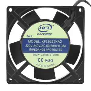 Axial Flow Fan, 92*92*25mm, 110V, 220V