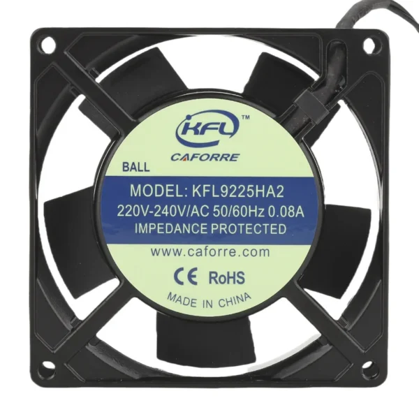 Axial Flow Fan, 92*92*25mm, 110V, 220V