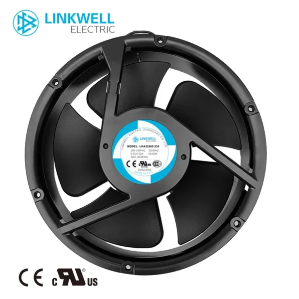 Axial Flow Fan, AC230V/115V, AC 220V~240V, Electric - view 3