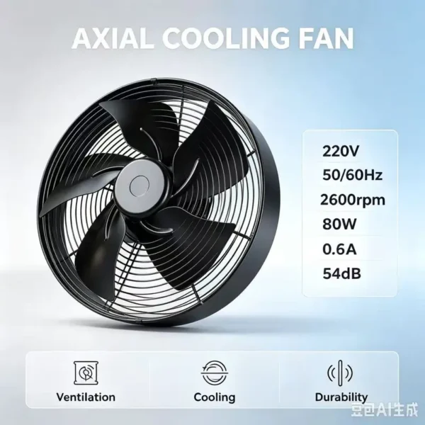 Axial Flow Fan, AFL, A3P200-EC072-002, 220V, 50/60Hz - view 2