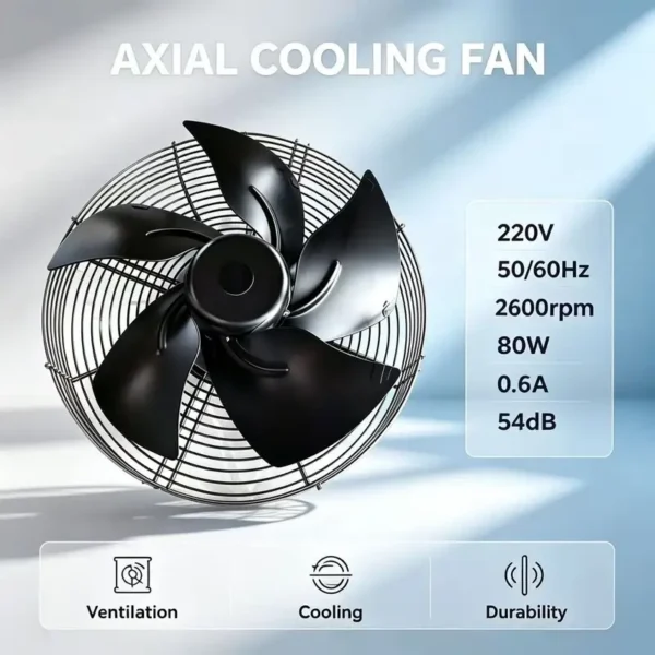 Axial Flow Fan, AFL, A3P200-EC072-002, 220V, 50/60Hz - view 3