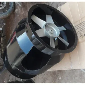 Axial Flow Fan, Aluminium, 220 to 420 V, Electric