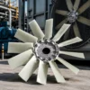 Axial Flow Fan, Aluminum, 110V, Electric