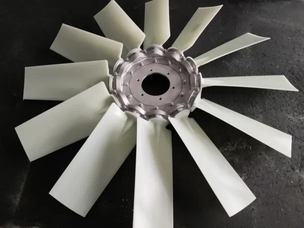 Axial Flow Fan, Aluminum, 110V, Electric - view 3
