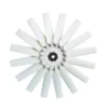 Axial Flow Fan, Aluminum, 120V-240V, Electric