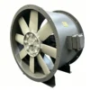 Axial Flow Fan, Aluminum, 220 V, Electric