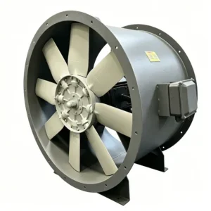 Axial Flow Fan, Aluminum, 220 V, Electric
