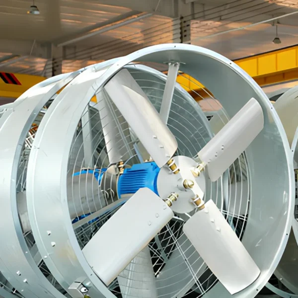 Axial Flow Fan, Aluminum, 380 V, Electric - view 5