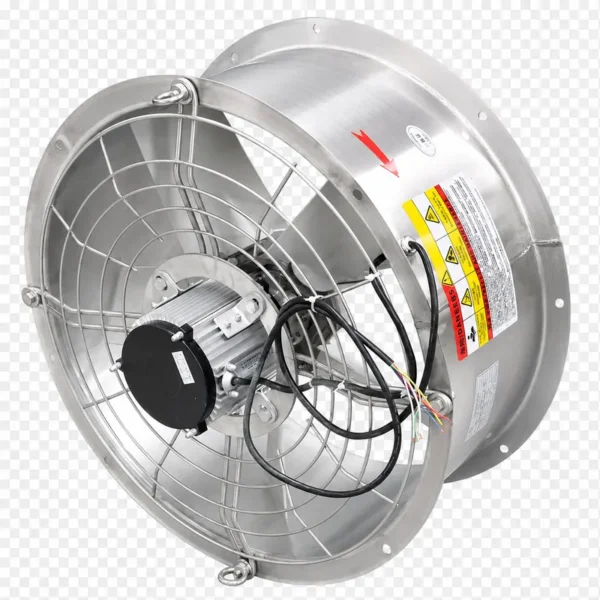 Axial Flow Fan, Aluminum, 415V, 20000-191000m3