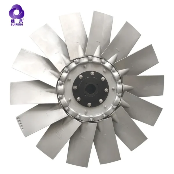 Axial Flow Fan, Aluminum, large