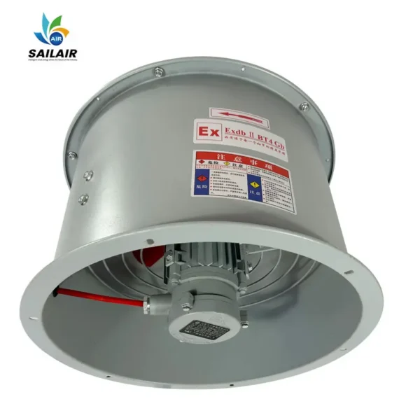 Axial Flow Fan, ATEX, Explosion-Proof, Aluminum - view 5