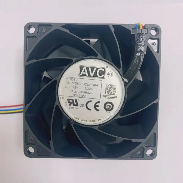 Axial Flow Fan, AVC, 8038, DBPT0838B2U, 80mm - view 2