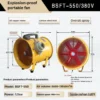 Axial Flow Fan, BSFT-550, 380V, Portable, Explosion-Proof - view 6