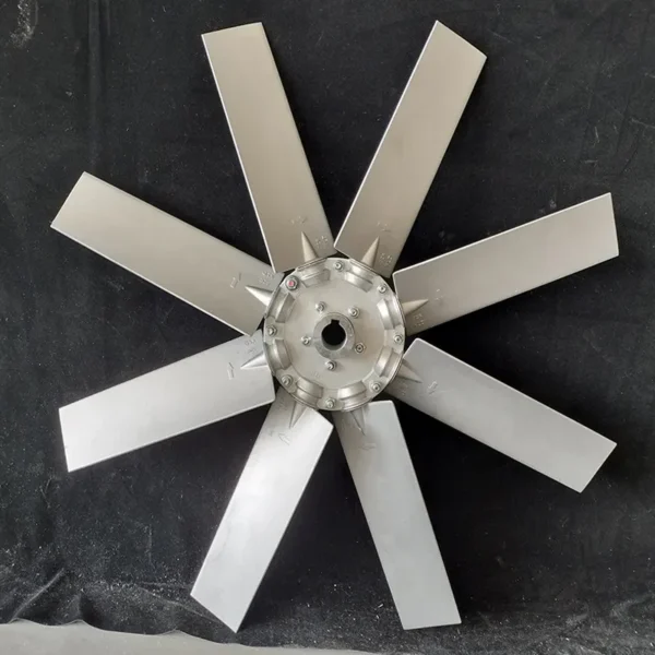 Axial Flow Fan, Cast, Aluminum