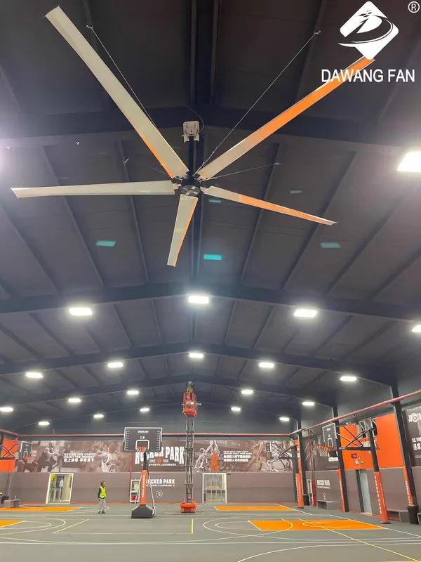 Axial Flow Fan, Ceiling, 24ft, Brushless, Roof - view 2