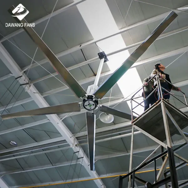 Axial Flow Fan, Ceiling, 24ft, Brushless, Roof - view 4