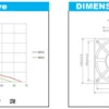 Axial Flow Fan, CFM, 120x120x25MM, AC110V, 220V - view 3