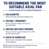 Axial Flow Fan, CFM, 380V - view 6