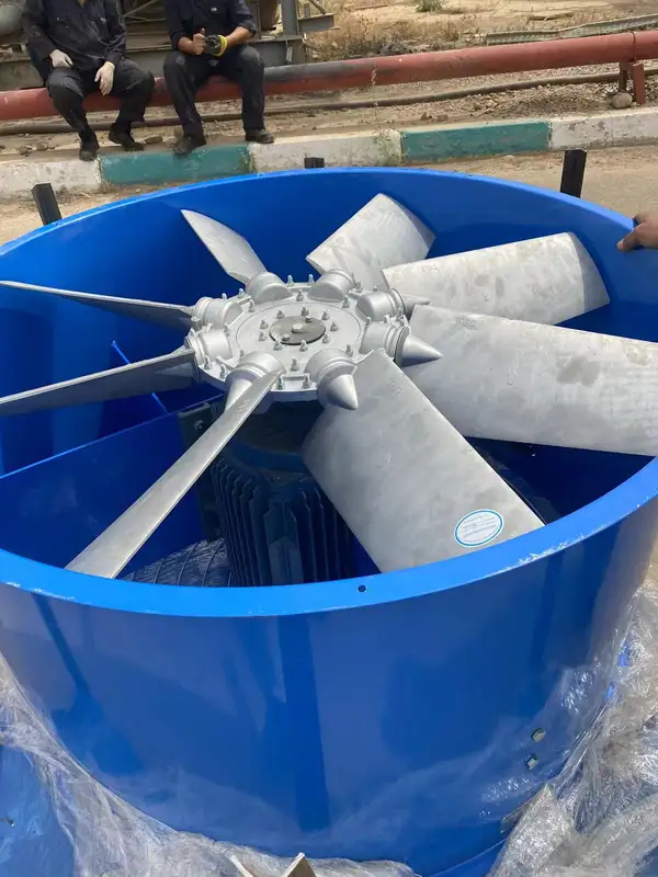 Axial Flow Fan, CFM, Aluminum - view 3
