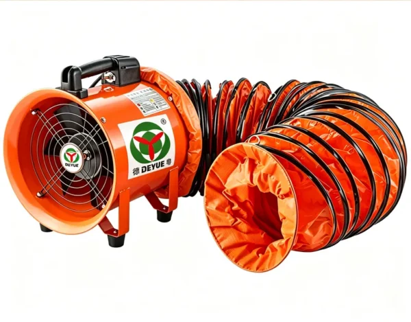Axial Flow Fan, Copper, Portable - view 6