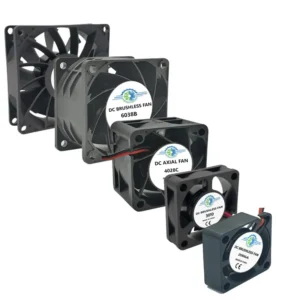 Axial Flow Fan, DC12V, 20/30/40/60mm, 40*40*28mm, Plastic
