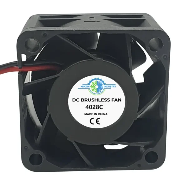 Axial Flow Fan, DC12V, 20/30/40/60mm, 40*40*28mm, Plastic - view 2