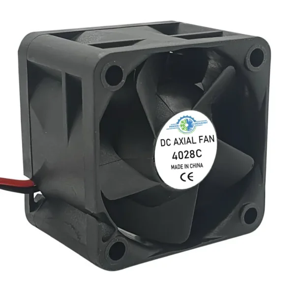 Axial Flow Fan, DC12V, 20/30/40/60mm, 40*40*28mm, Plastic - view 3