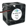Axial Flow Fan, DC12V, 20/30/40/60mm, 40*40*28mm, Plastic - view 5