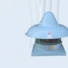 Axial Flow Fan, DWT, Centrifugal, Roof, FRP - view 3