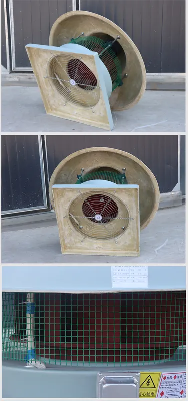 Axial Flow Fan, DWT, Centrifugal, Roof, FRP - view 5