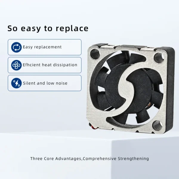 Axial Flow Fan, Explosion-Proof, 15x15x04mm, 5V, PWM - view 5