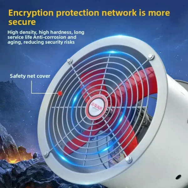 Axial Flow Fan, Explosion-Proof, 220V/380V - view 2