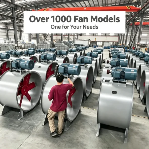 Axial Flow Fan, Explosion-proof, 415V, Corded Electric - view 2
