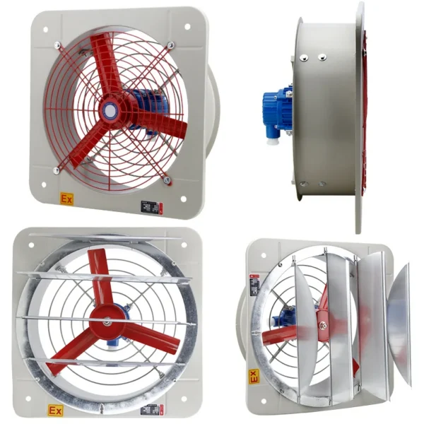 Axial Flow Fan, Explosion-proof, IIB, Flameproof, 220V - view 6