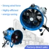 Axial Flow Fan, Explosion-proof, Portable, 220V - view 3