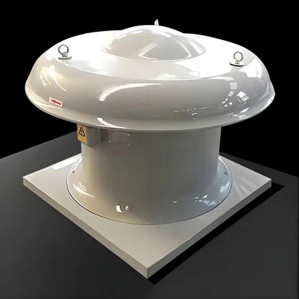 Axial Flow Fan, Explosion-proof, Roof, Stainless, Steel - view 3