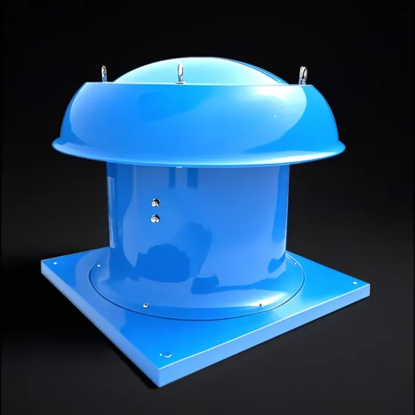 Axial Flow Fan, Explosion-proof, Roof, Stainless, Steel - view 4