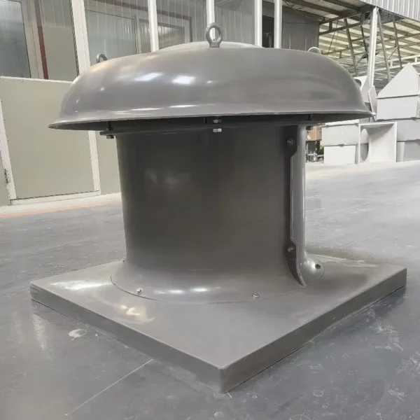 Axial Flow Fan, Explosion-Proof, Roof, Steel, Plastic - view 5