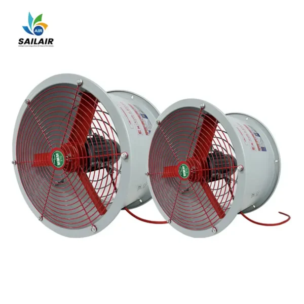 Axial Flow Fan, Explosion-Proof, Stainless, Steel - view 4