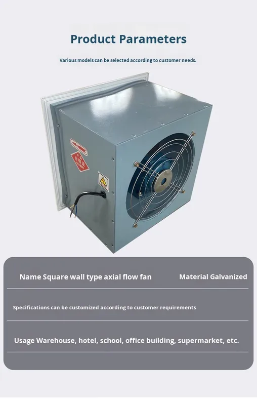 Axial Flow Fan, Explosion-proof, Stainless, Steel - view 4
