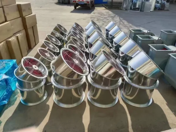 Axial Flow Fan, Explosion-proof, Stainless, Steel - view 5