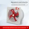 Axial Flow Fan, Flameproof, IP55