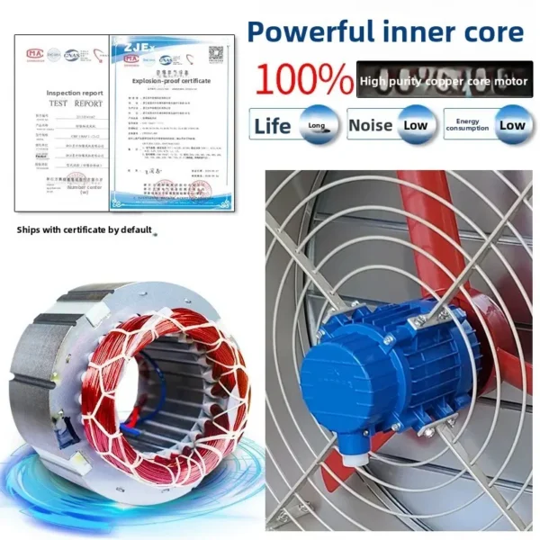 Axial Flow Fan, Flameproof, IP55 - view 3