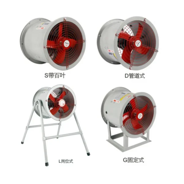 Axial Flow Fan, Flameproof, Roof, HVAC - view 2